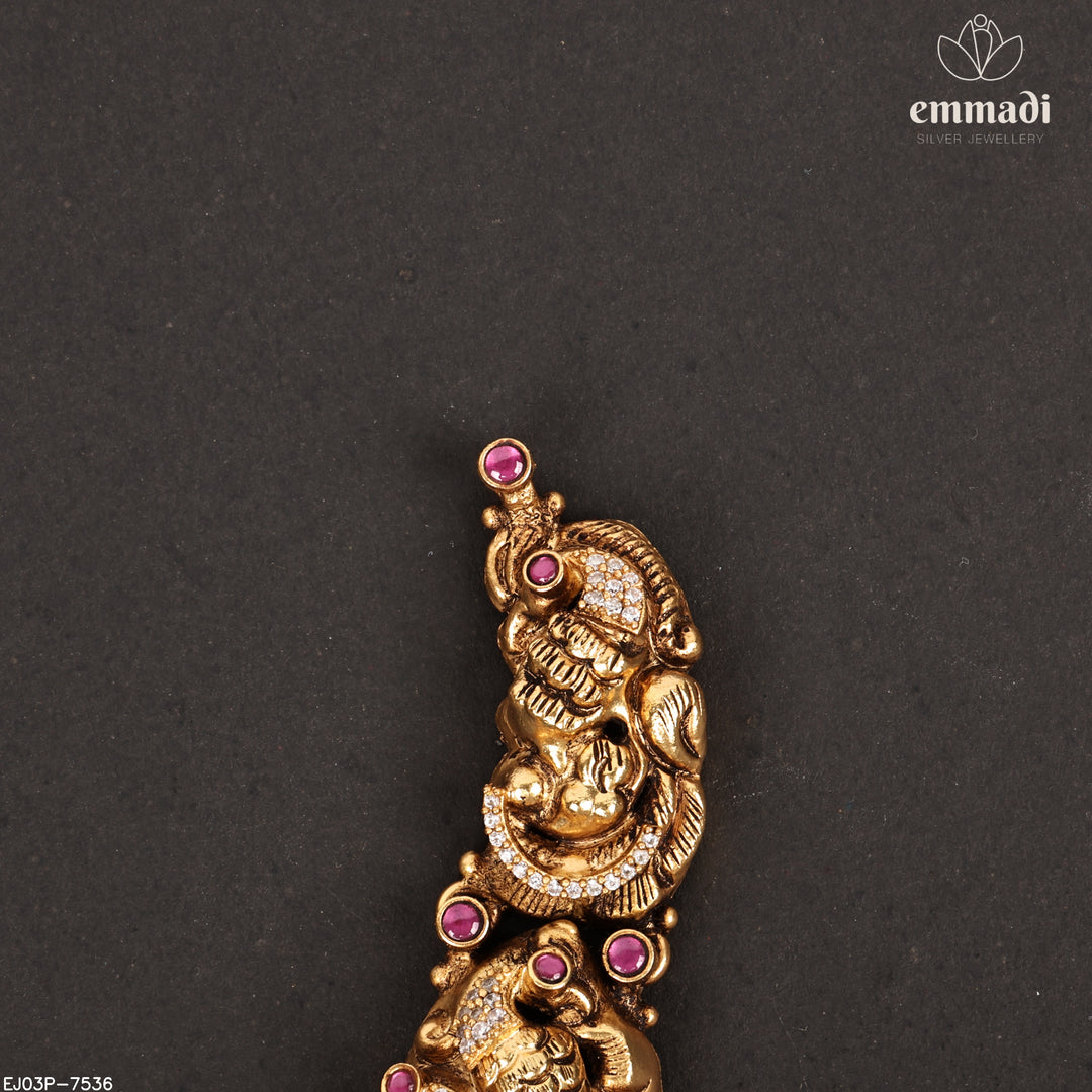 Short Necklace Kundan Nakshi
