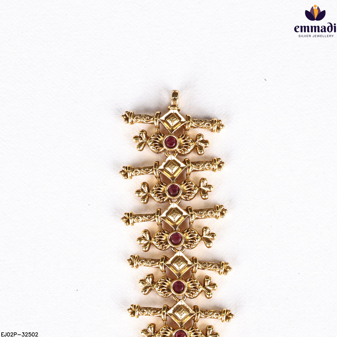 Long Necklace Premium Nakshi