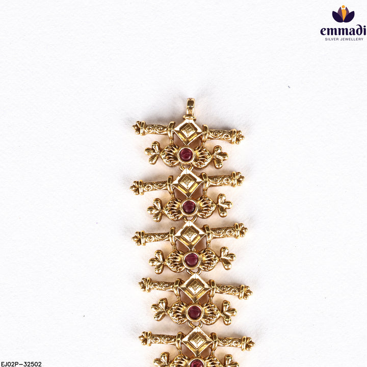 Long Necklace Premium Nakshi