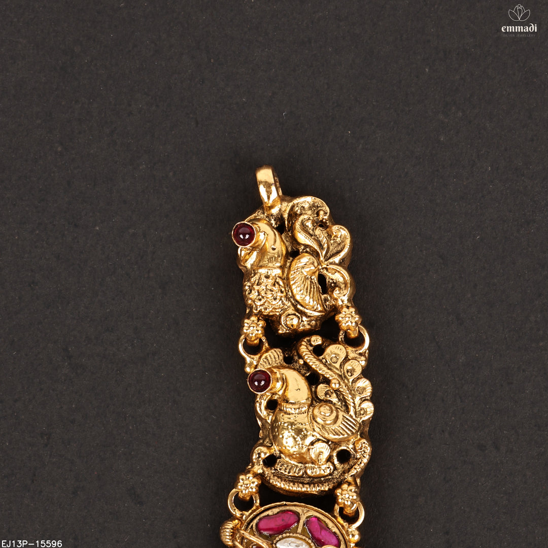 Short Necklace Kundan Nakshi