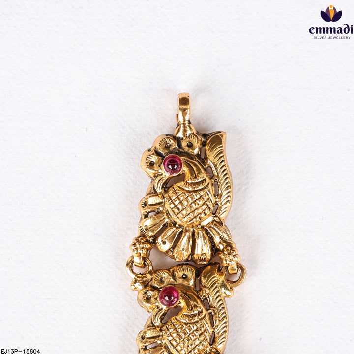 Long Necklace Kundan Nakshi