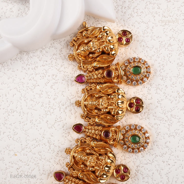 Short Necklace Premium Nakshi