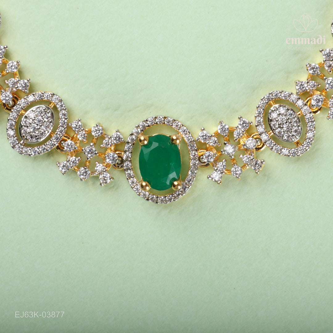 Long Necklace Premium Cz