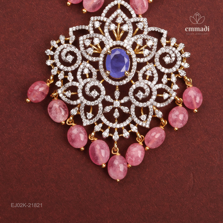 Short Necklace Premium Cz