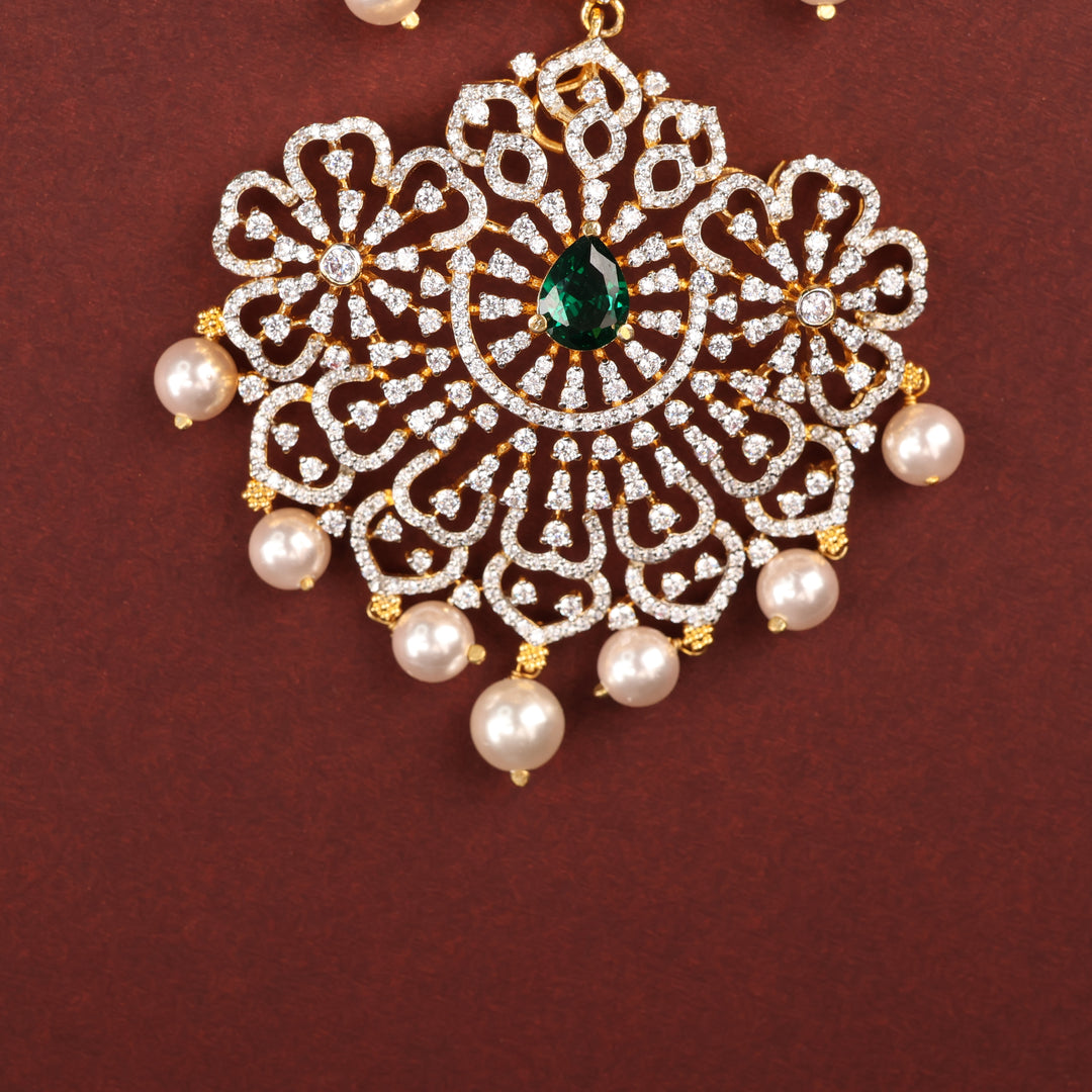 Long Necklace Premium Cz