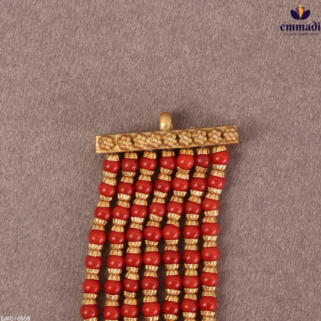 Long Necklace Kundan Nakshi