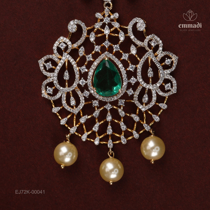 Short Necklace Premium Cz