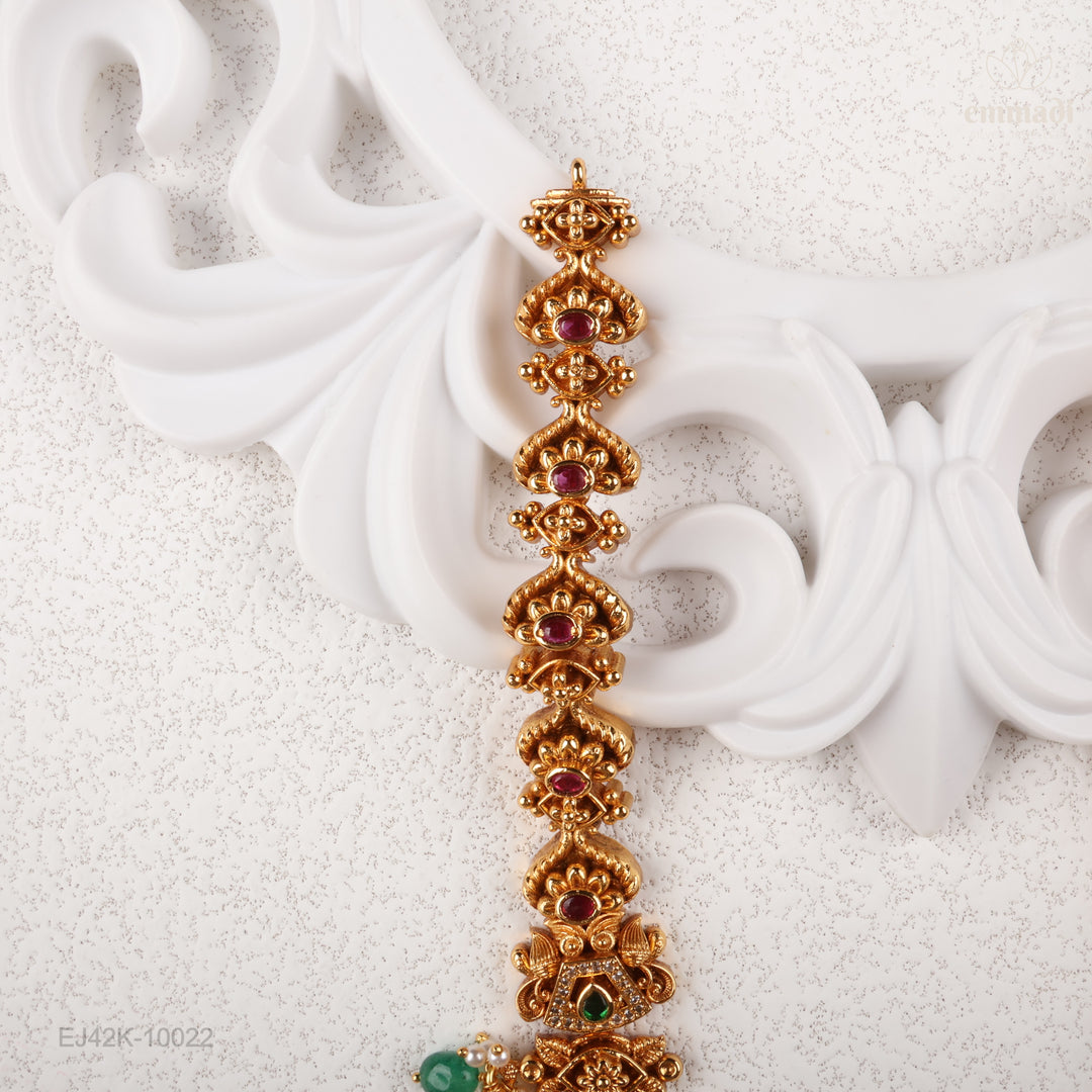 Long Necklace Premium Nakshi