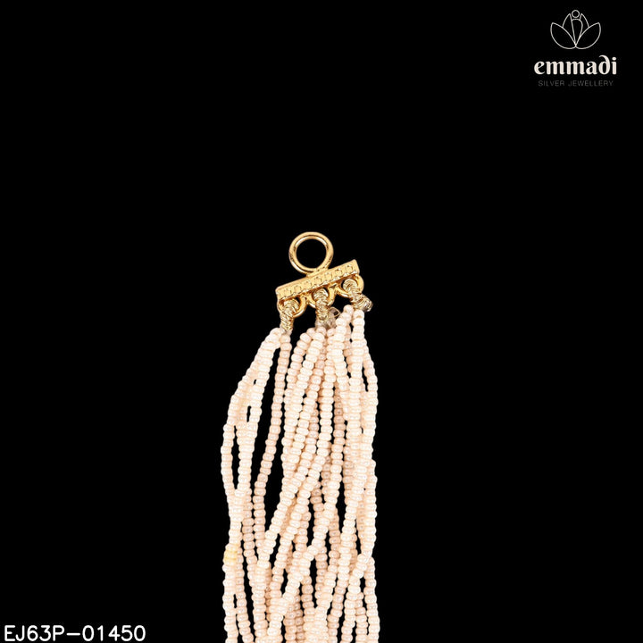 Long Necklace Kundan Nakshi