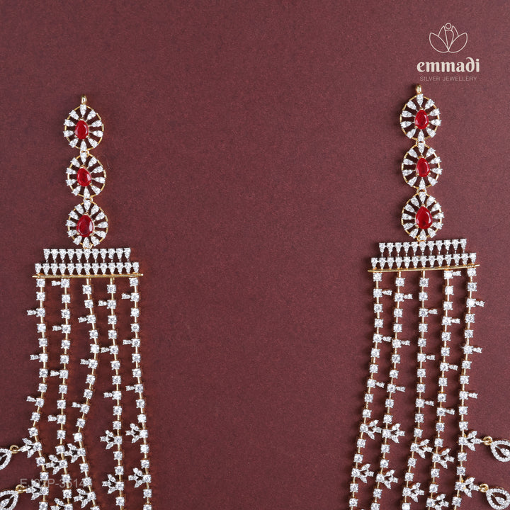 Long Necklace Premium Cz