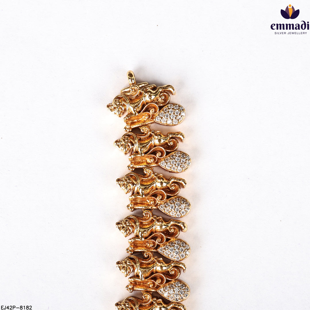 Long Necklace Premium Nakshi