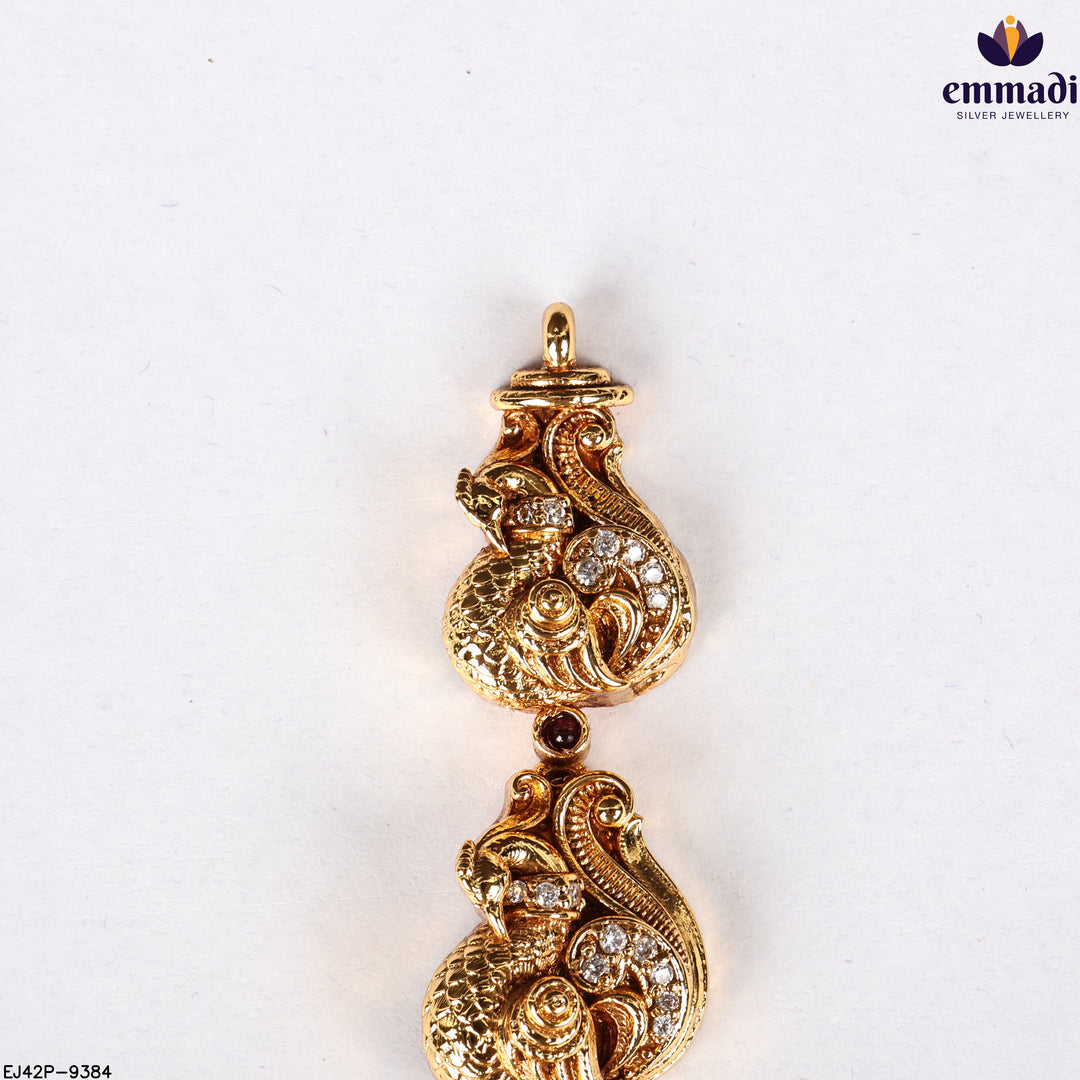 Long Necklace Premium Nakshi