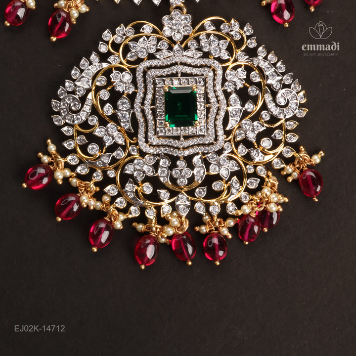 Short Necklace Premium Cz