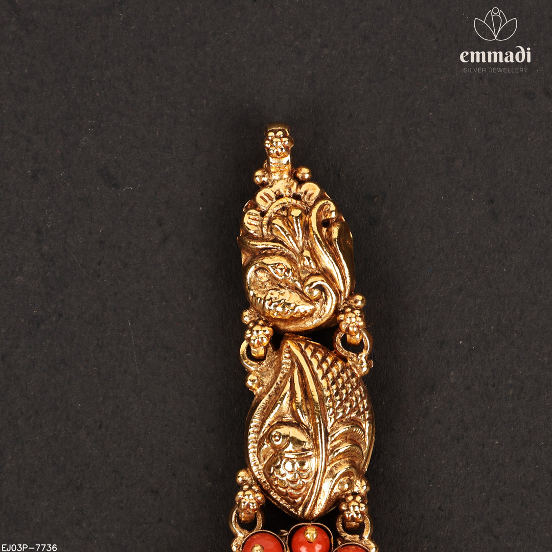 Short Necklace Kundan Nakshi