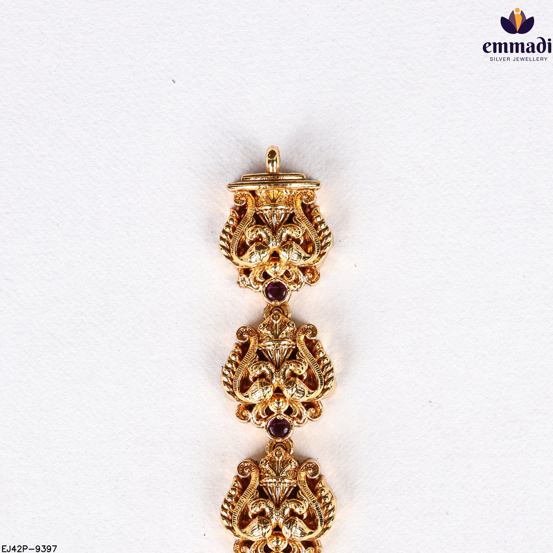 Long Necklace Premium Nakshi