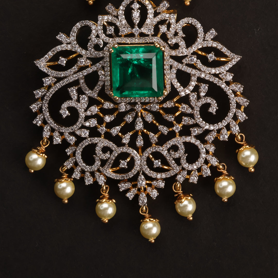 Short Necklace Premium Cz