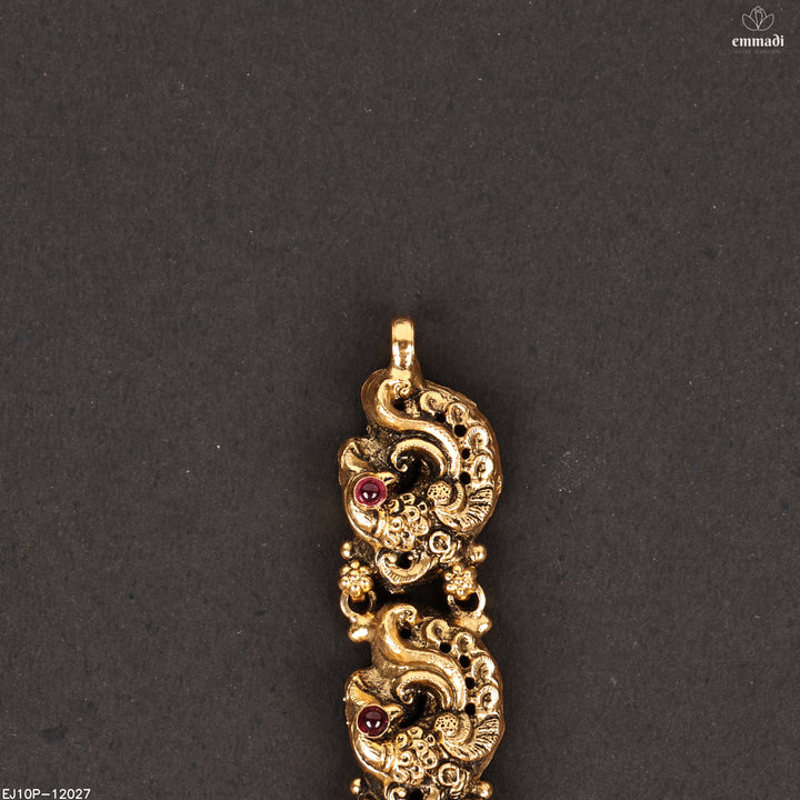 Long Necklace Kundan Nakshi