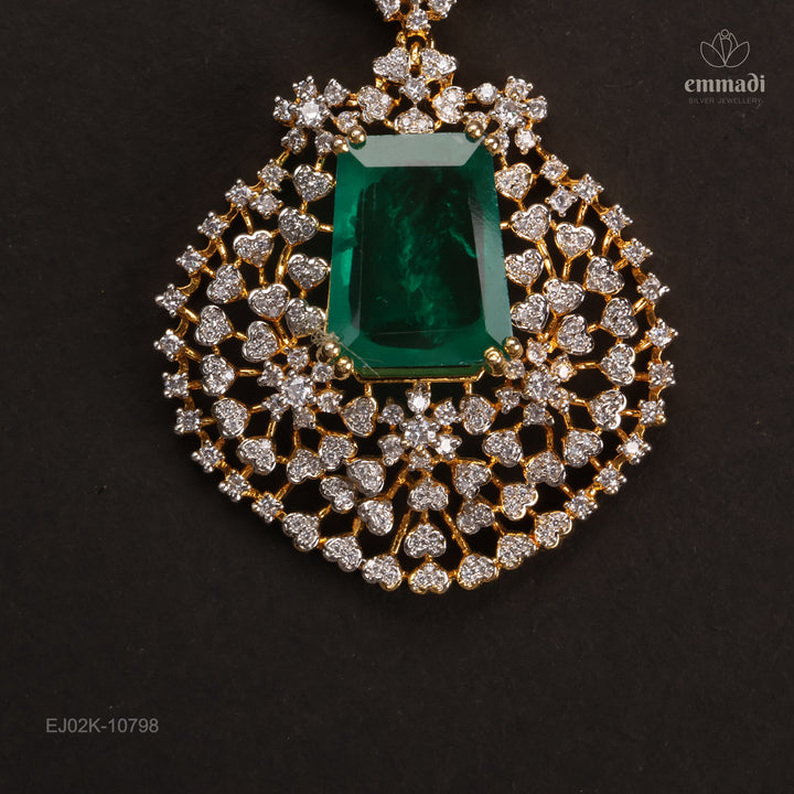 Short Necklace Premium Cz