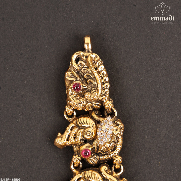 Short Necklace Kundan Nakshi