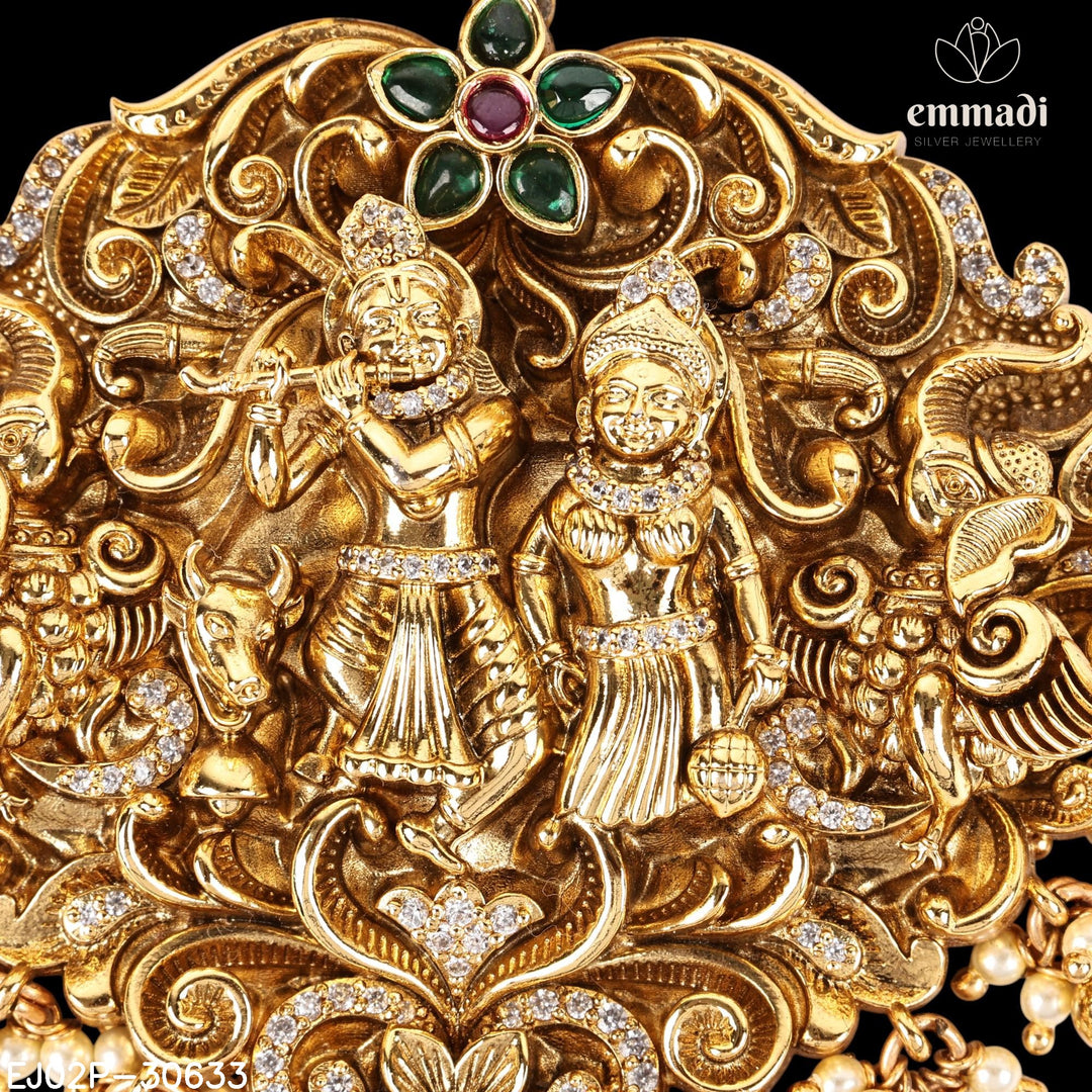 Long Necklace Premium Nakshi