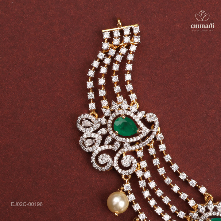 Short Necklace Premium Cz