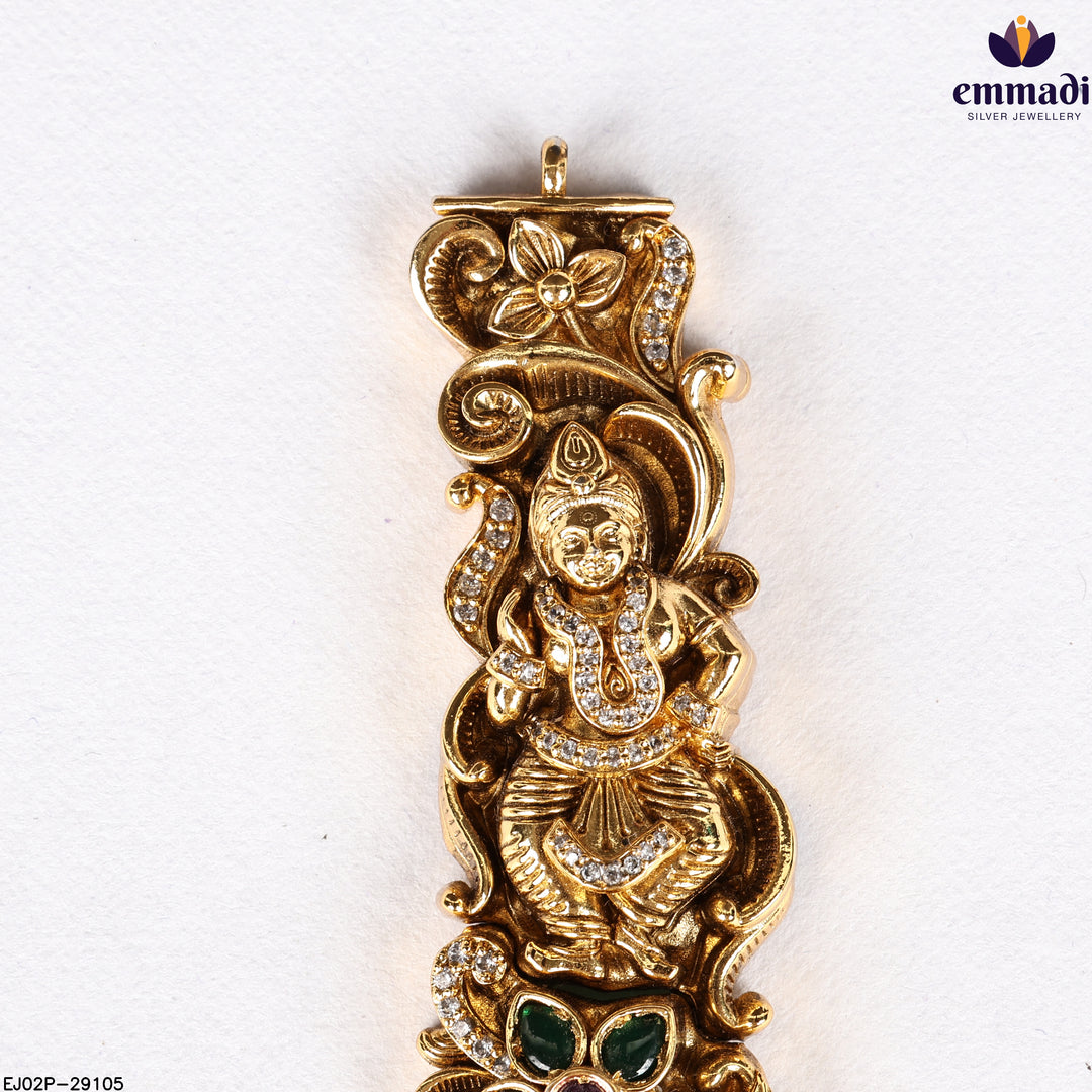 Long Necklace Premium Nakshi