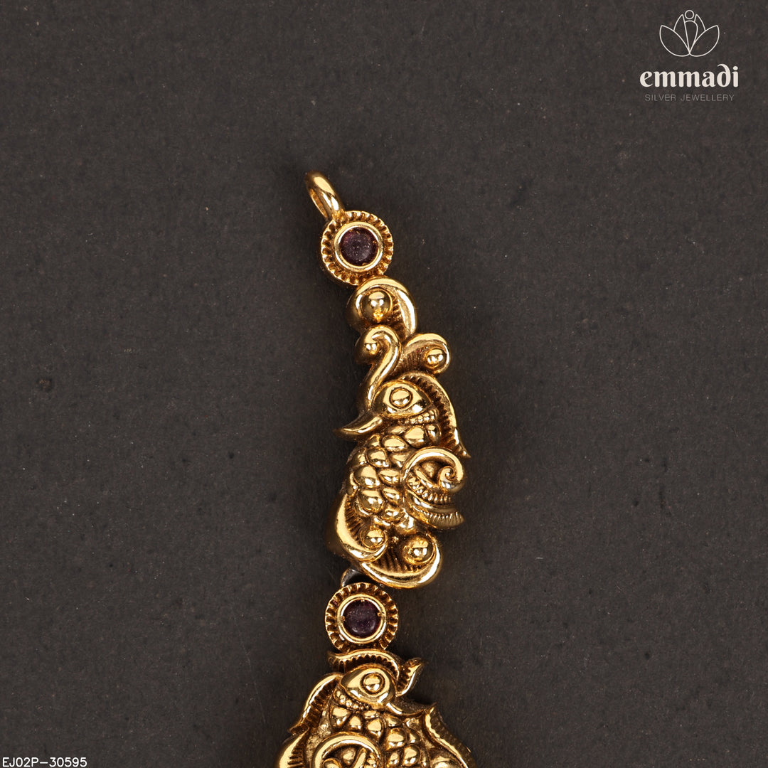 Short Necklace Premium Nakshi