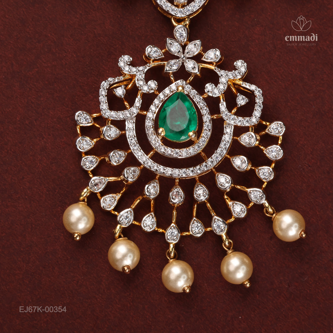 Short Necklace Premium Cz