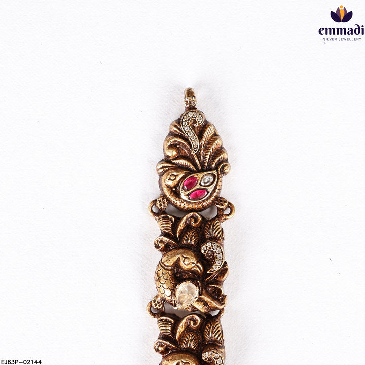 Long Necklace Kundan Nakshi