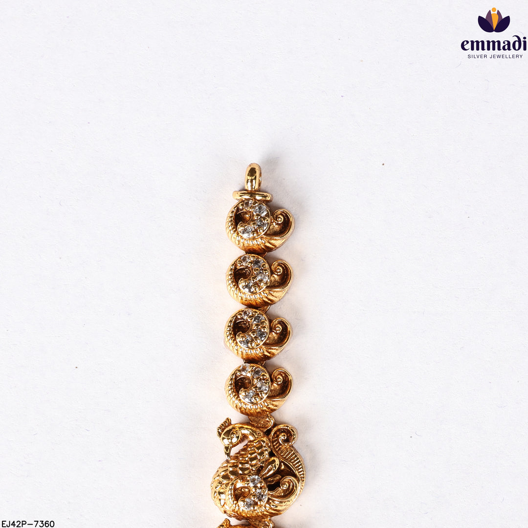 Long Necklace Premium Nakshi