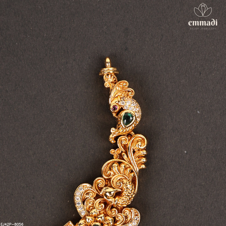 Short Necklace Premium Nakshi