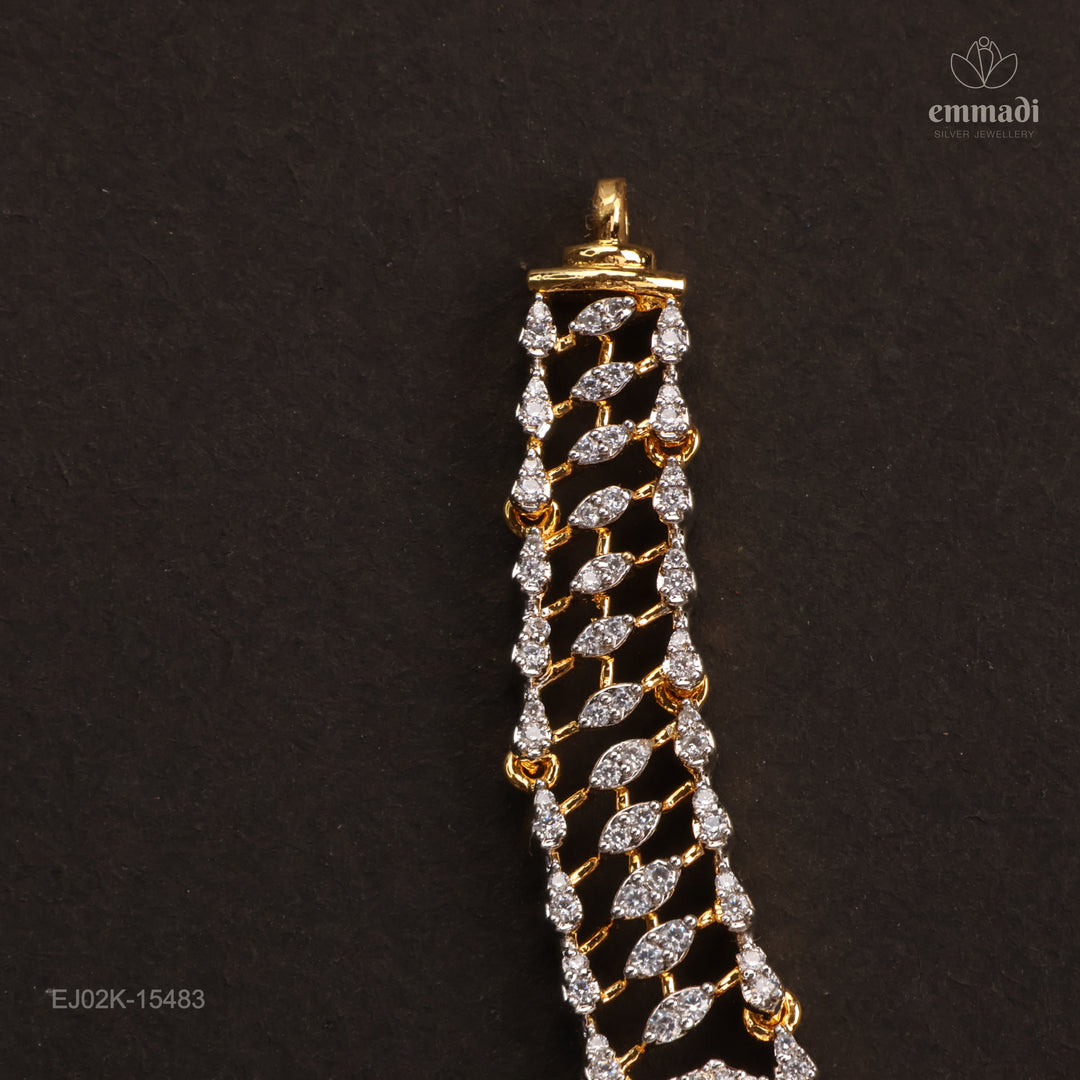 Short Necklace Premium Cz