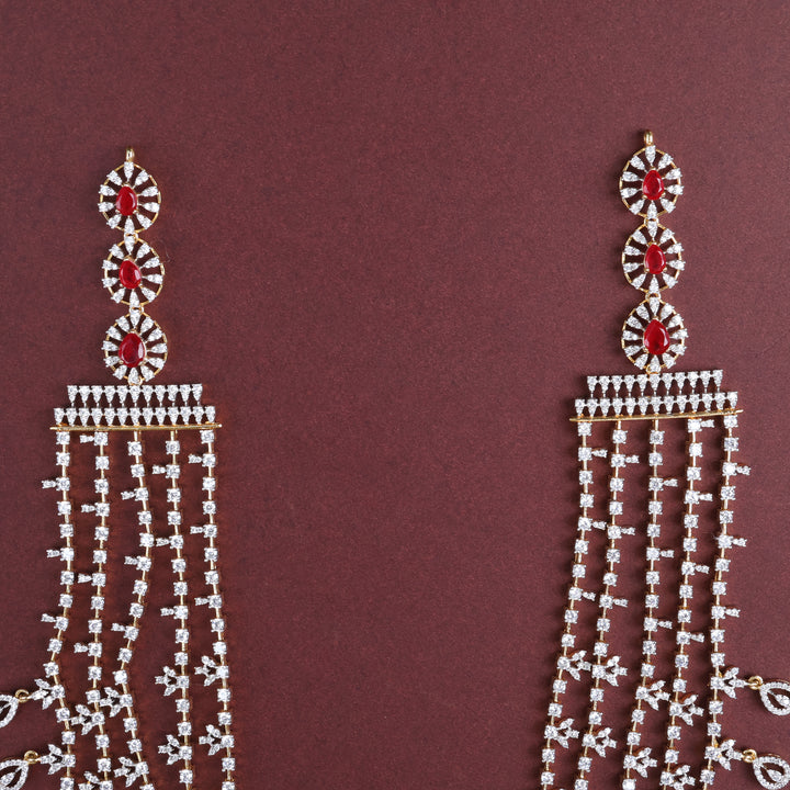 Long Necklace Premium Cz