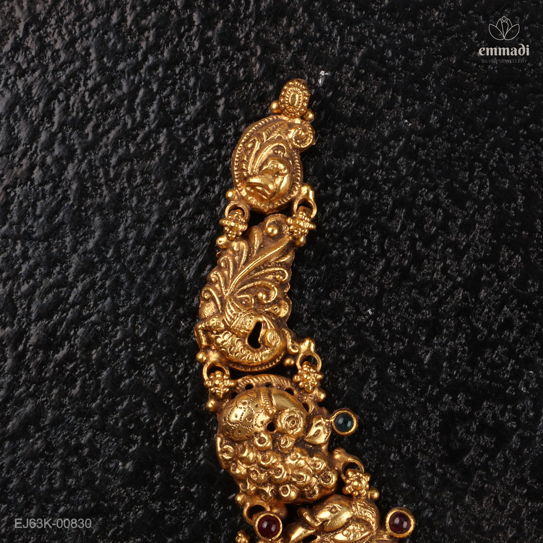 Short Necklace Kundan Nakshi
