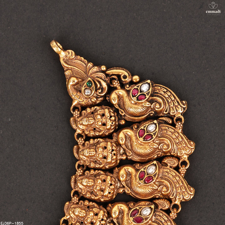 Short Necklace Kundan Nakshi