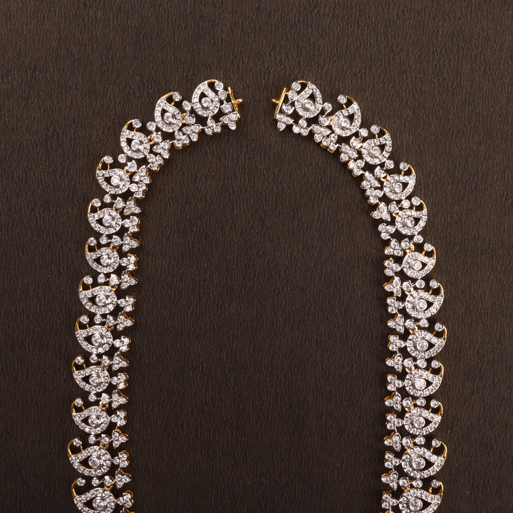 Long Necklace Premium Cz